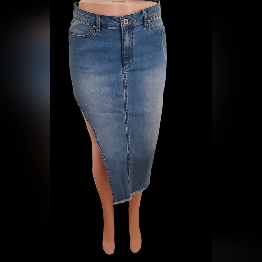NWOT- Red Jeans NYC Side Rise Skirt